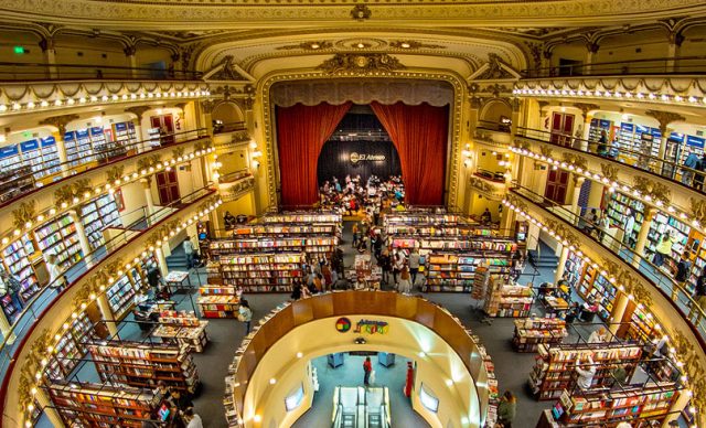 Livraria-El-Ateneo-Buenos-Aires-640x388 Conheça as livrarias mais incríveis do mundo