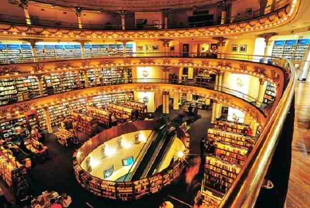 Livraria-El-Ateneo1 As incríveis e luxuosas lojas pelo mundo