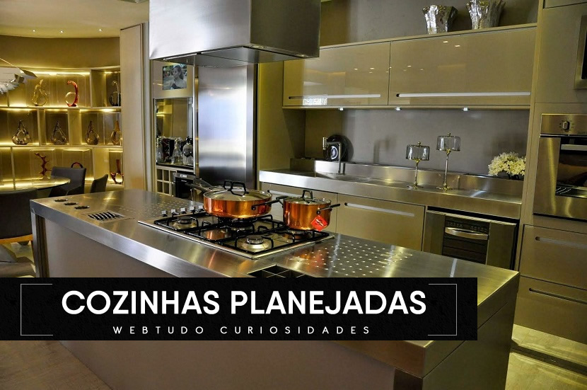 Veja as ideias incríveis de cozinhas planejadas