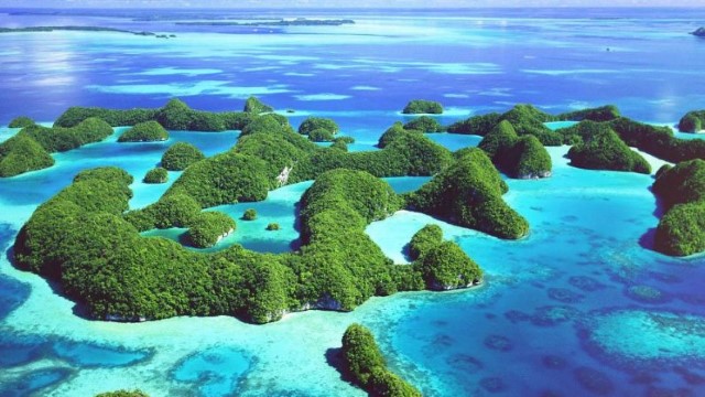 Republica-de-Palau-Micronesia-no-Oceano-Pacifico Conheça os 100 lugares mais lindos do mundo