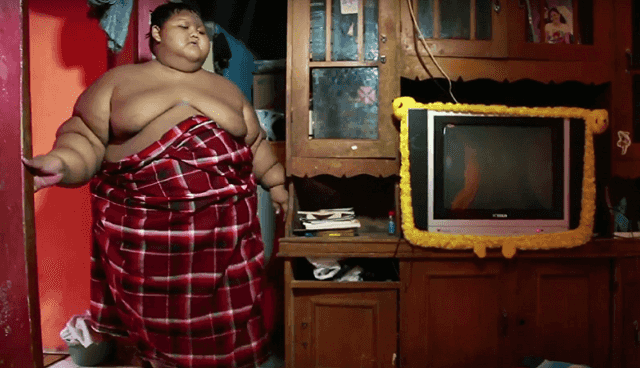 menino-mais-gordo-do-mundo9 Menino mais gordo do mundo tem 10 anos e pesa 192kg