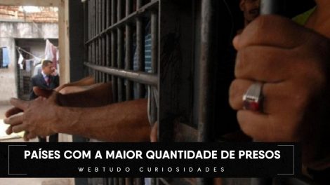 paises com maior quantidade de presos