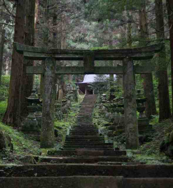 Kamishikimi-Kumanoimasu-Shrine1 20 imagens fascinantes do santuário xintoísta no Japão