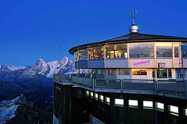 Montanha-Schilthorn-na-Suica-Restaurante-Piz-Gloria As paisagens mais incríveis da Suiça