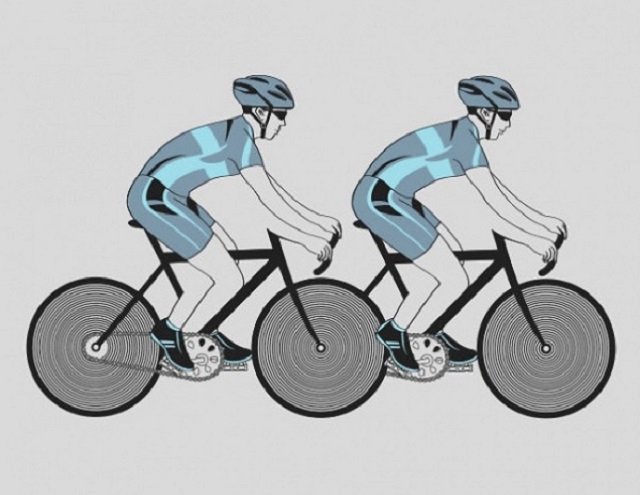 ilusao-de-otica-bicicleta As 20 ilustrações que irão bugar seu cérebro