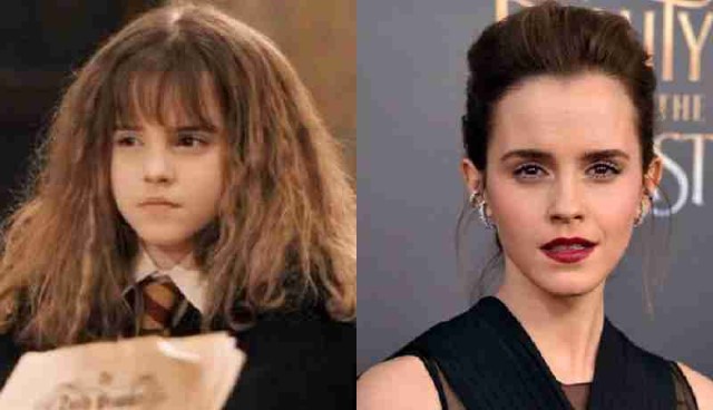 Emma-Watson-adulta-e-crianca Veja os 20 famosos quando criança e como estão hoje