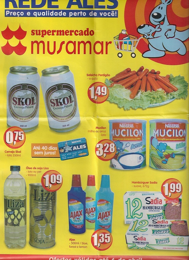 Veja os preços antigamente em panfletos de supermercados