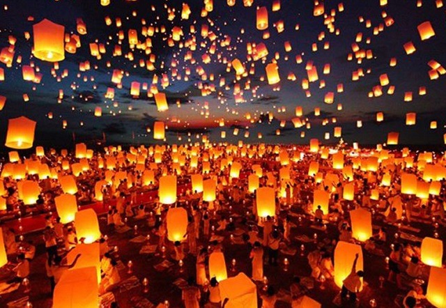 Festival-da-lanterna-em-Chiang-Mai-na-Tailandia As 21 incríveis fotos sem o uso do Photoshop