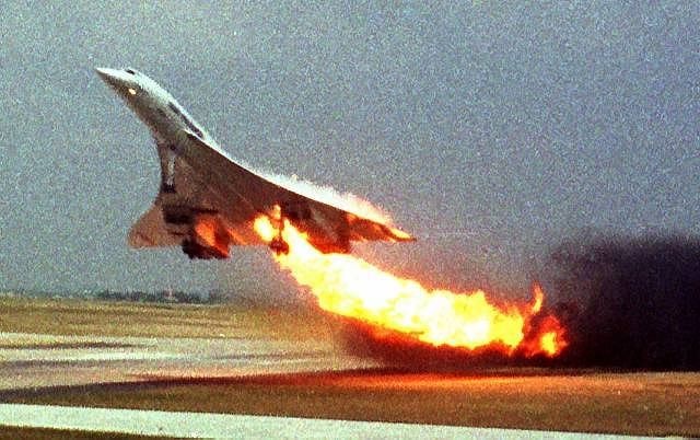 acidente-com-concorde O terrível acidente aéreo com o Concorde da Air France
