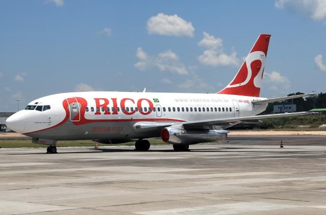 empresas-fora-de-operacao-Rico-Linhas-Aereas As 20 empresas aéreas brasileiras fora de operação