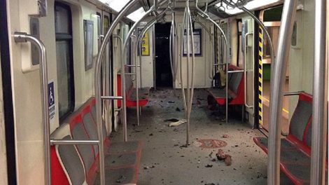 atentado em metrôs