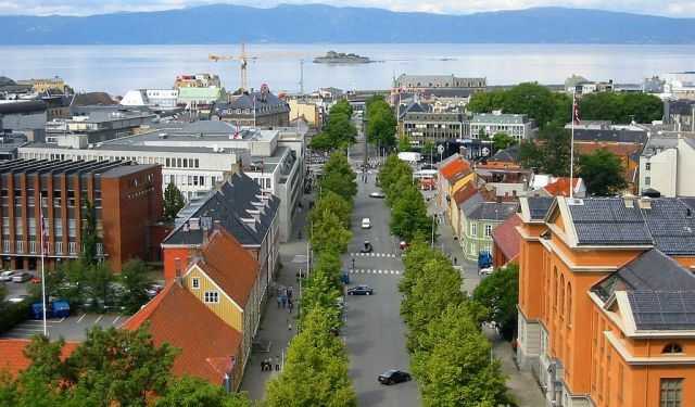 Cidade-Velha-de-Trondheim-Noruega Veja os lugares incríveis para conhecer na Noruega